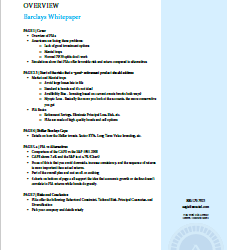 Barclays-Shiller Report with Overview
