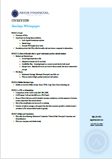 Barclays-Shiller Report with Overview