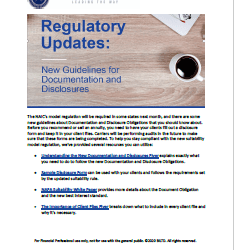 Regulatory Updates: New Guidelines for Documents and Disclosures