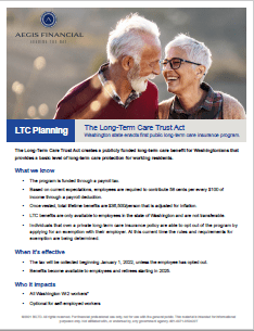LTC Trust Act in Washington (Publicly Funded)