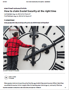 How To Claim Social Security At The Right Time