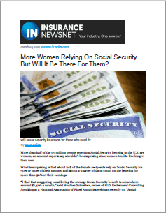 More Women Relying On Social Security But Will It Be There For Them?