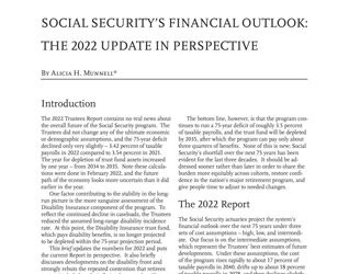 The 2022 Update in Perspective