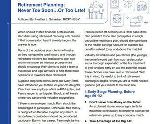 Stages of Retirement Planning Whitepaper