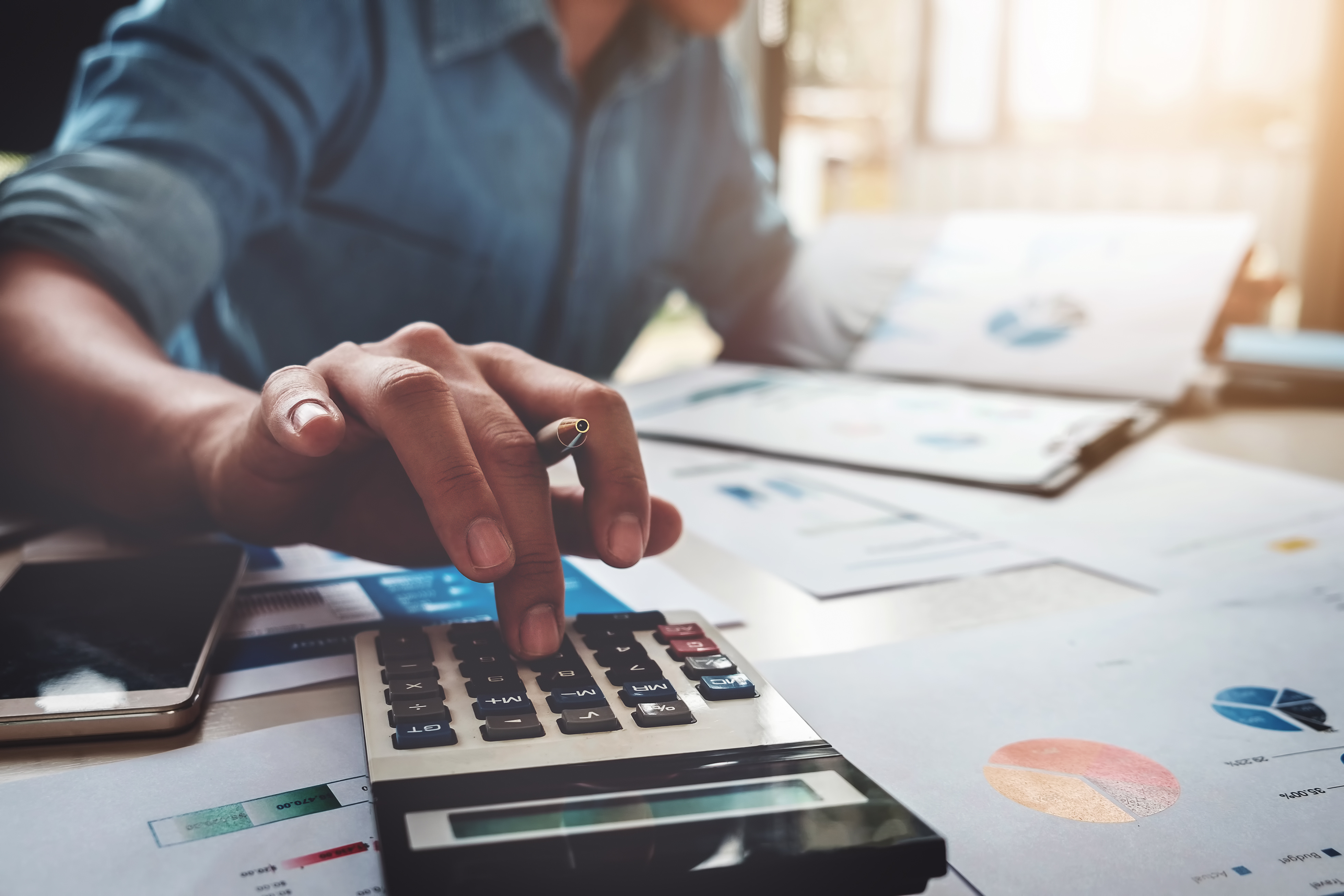 Accounting calculator